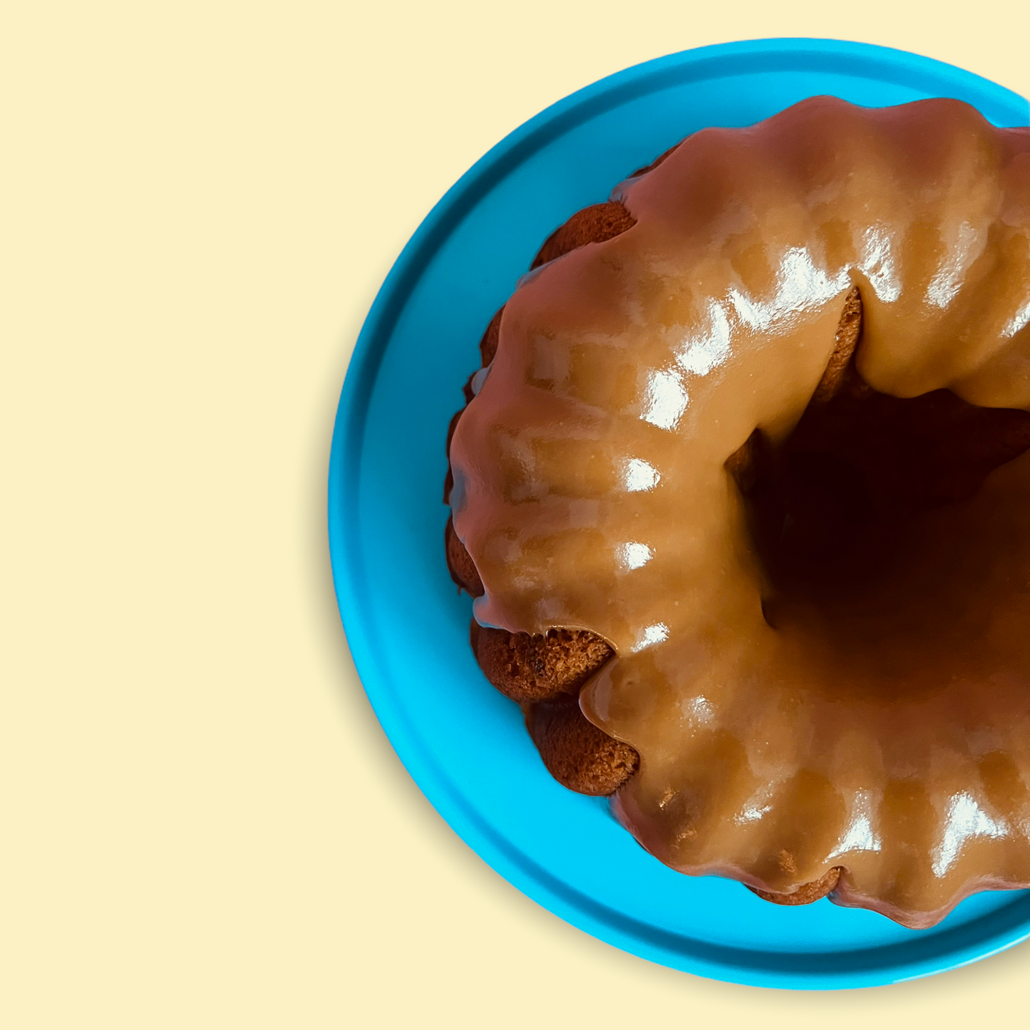 Praline Glazed Bundt Cake
