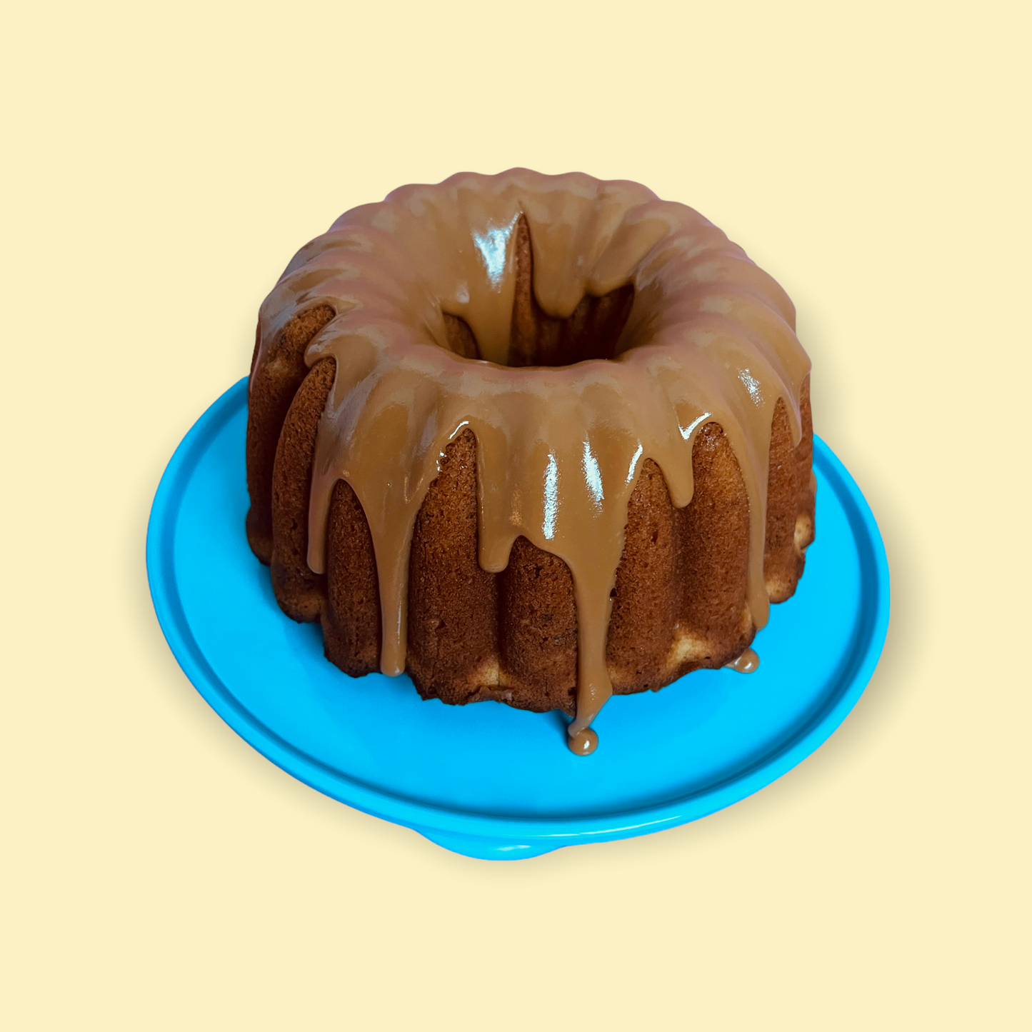 Praline Glazed Bundt Cake